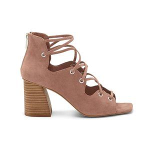 Vince Camuto Nahara Lace Up Dry Rose Sandals NEW
